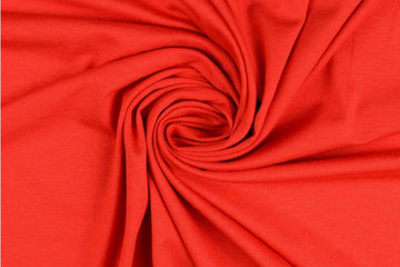 Viskose Jersey uni, rot, 0,5 m